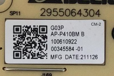 FUENTE PARA TV SONY / NUMERO DE PARTE 1-006-103-22 / AP-P410BM / 100610322 / 2955064304 / PANEL YDBO085DNU11 / MODELO KD-85X91J / KD85X91J - Imagen 3